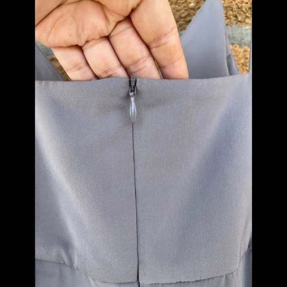 Shona Joy Core Cocktail Dress - Grey size 2 - Picture 13 of 16